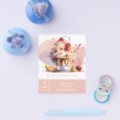 アイスクリームパーラーフライヤー チラシ (シングル)