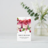 アイスクリームパーラー名刺 名刺 (スタンド正面)