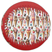 アイスクリームパーラー・パーティ（カスタマイズ） ソフトボール (正面左)