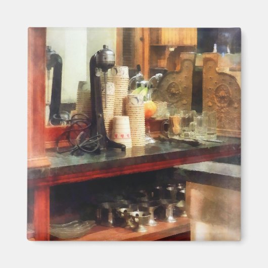 アイスクリームパーラー マグネット (正面)