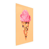 アイスクリームピザキャンバス印刷 メタルプリント (3/4)