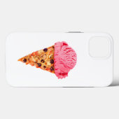 アイスクリームピザ Case-Mate iPhoneケース (裏面 (横))