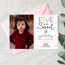 アイスクリームファイブはとても甘い5th誕生日パーティー