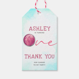 アイスクリームファースト誕生日ありがとう ギフトタグ