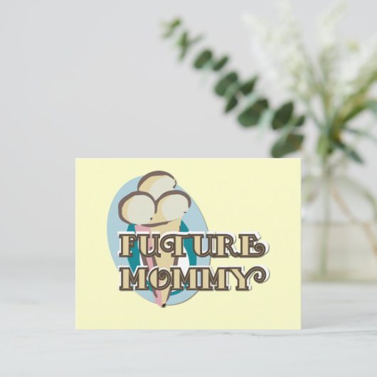 アイスクリームフューチャーママTシャツ&ギフト ポストカード (スタンド正面)