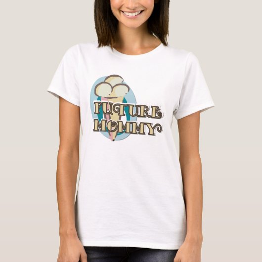 アイスクリームフューチャーママTシャツ&ギフト Tシャツ (正面)