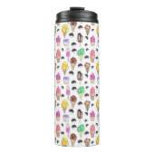 アイスクリームフレーバー水の色パターン タンブラー (正面)