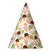 アイスクリームフレーバー パーティーハット (左)