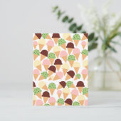 アイスクリームフレーバー ポストカード (スタンド正面)