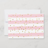 アイスクリームブライダルシャワーサンキューカード サンキューカード (裏面)