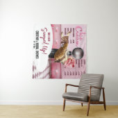 アイスクリームブライダルシャワースコップアップ背景 タペストリー (インサイチュ(横))