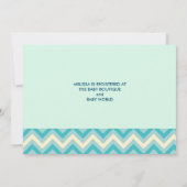 アイスクリームベビーシャワーの甘さ 招待状 (裏面)