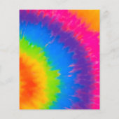 アイスクリームベビーシャワーカード用紙 (裏面)