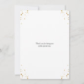 アイスクリームベビーシャワーガール 招待状 (裏面)