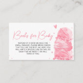 アイスクリームベビーシャワーベビー エンクロージャーカード (正面)