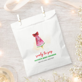 アイスクリームベビーシャワーポップ・アートのの準備ができている夏のポックシクル フェイバーバッグ