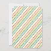 アイスクリームベビーシャワー招待状 招待状 (裏面)