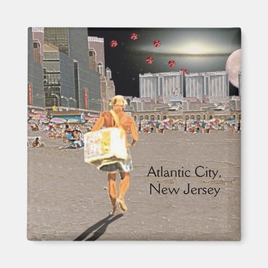 アイスクリームベンダー マグネット (正面)