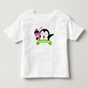 アイスクリームペンギンのシャツ&ジャケット トドラーTシャツ