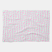 アイスクリームホワイトキッチンハンドタオル キッチンタオル (横)