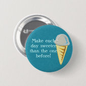 アイスクリームボタン 缶バッジ (正面&裏面)