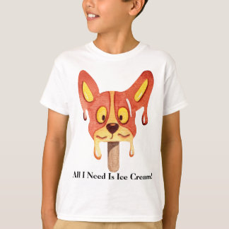 アイスクリームボーイズ白Tシャツだけ Tシャツ
