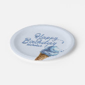 アイスクリームボーイズAny Age誕生日 ペーパープレート (アングル)