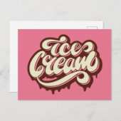 アイスクリームポストカード ポストカード (正面/裏面)