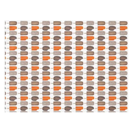 アイスクリームポップバーポプシクルクレムシクルファッジ テーブルクロス (正面(横))