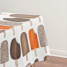 アイスクリームポップバーポプシクルクレムシクルファッジ テーブルクロス