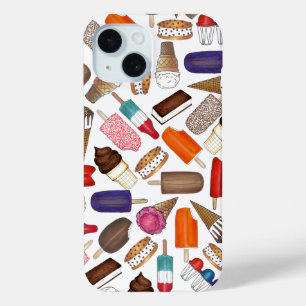 アイスクリームポップロリーポプシクルスサマートリート iPhone 15ケース