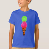 アイスクリームポップ・アートのアート Tシャツ (正面)