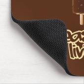 アイスクリームマウス マウスパッド (コーナー)