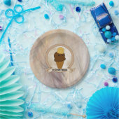 アイスクリームマニアック ペーパープレート (パーティー)