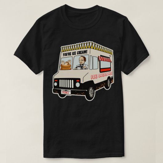 アイスクリームマントラッククリントHoward Tシャツ (デザイン正面)
