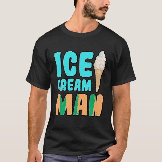 アイスクリームマンTシャツ Tシャツ (正面)