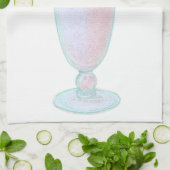 アイスクリームミルクシェイク キッチンタオル (折り畳み)