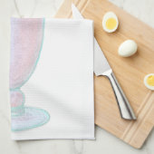 アイスクリームミルクシェイク キッチンタオル (四つ折り)