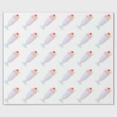 アイスクリームミルクシェイク ラッピングペーパー (フラット)