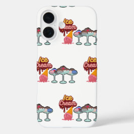 アイスクリームメルト iPhone 16ケース