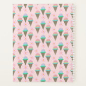 アイスクリームモノグラムプランナー プランナー手帳 (裏面)