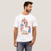 アイスクリームユニコーンの喜び (1) Tシャツ (正面フル)