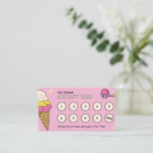アイスクリームユミーアイスクリームグッド – ロイヤリティカード (スタンド正面)