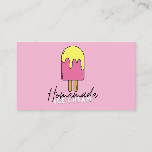 アイスクリームユミーアイスクリームグッド – ロイヤリティカード (裏面)