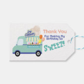 アイスクリームユースクリーム誕生日 ギフトタグ (正面(横))