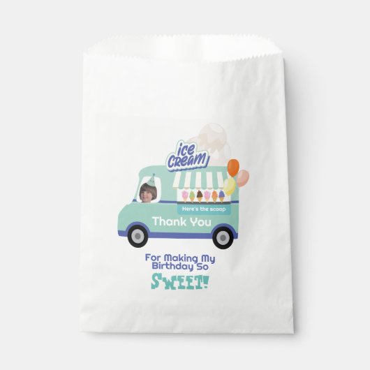 アイスクリームユースクリーム誕生日 フェイバーバッグ (正面)