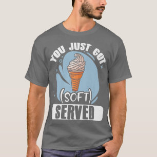 アイスクリームラバーサマーキャンディーコーンかわいいYou Just Tシャツ