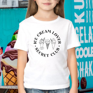 アイスクリームラバーシークレットクラブキッズ Tシャツ