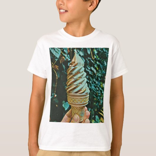 アイスクリームレシピ Tシャツ (正面)