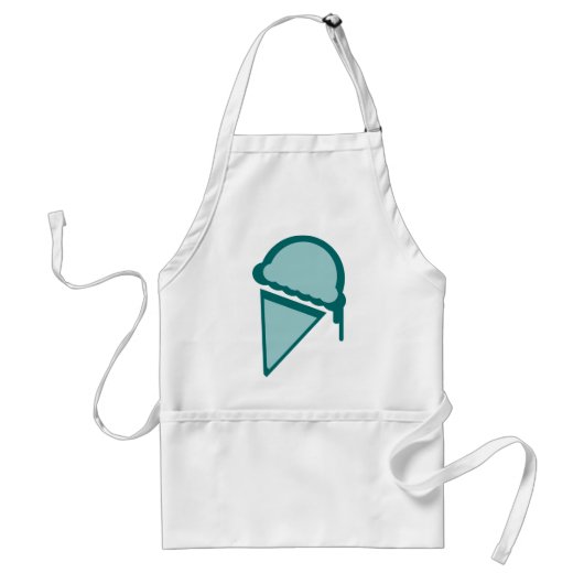 アイスクリームレトロドリップ スタンダードエプロン (正面)